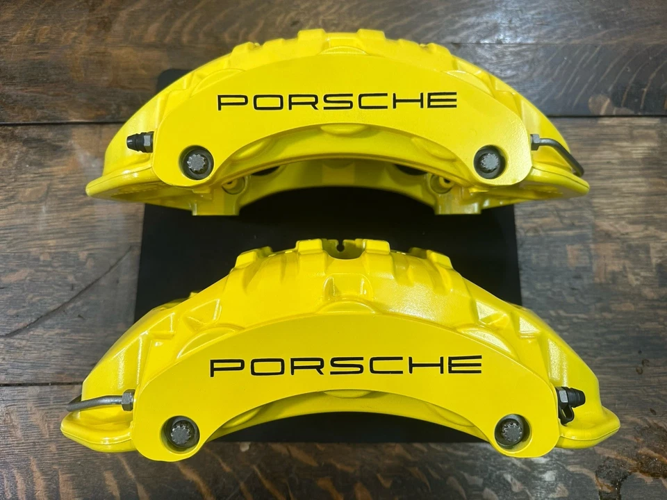 Pinzas Brembo de 6 pistones reconstruidas como nuevas OEM 911 Macan Cayenne PCCB Foto 2 de 4
