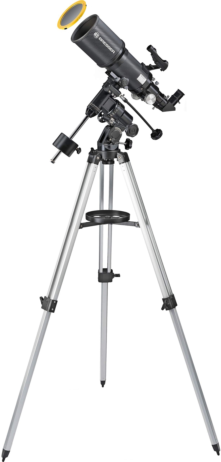 Bresser 4602460 Telescopio con Filtro Solare Polaris 102/460 EQ3 (d5R)