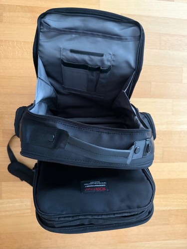 Business Rucksack, Alpha, schwarz, genutzt, kein Original - Bild 5 von 8