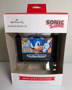 NEW Hallmark Sega Sonic the Hedgehog Game Cartridge Christmas Ornament 2024 NIB