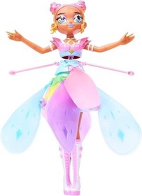 Hatchimals Pixies, Crystal Flyers Rainbow Glitter Idol Flying Doll with Lights