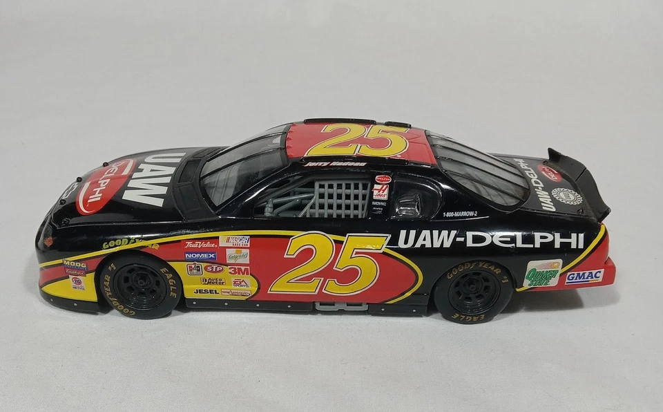 Racing Champions 2001 Jerry Nadeau #25 Chase The Race NASCAR Diecast Toy Car UAW Foto 4 de 4
