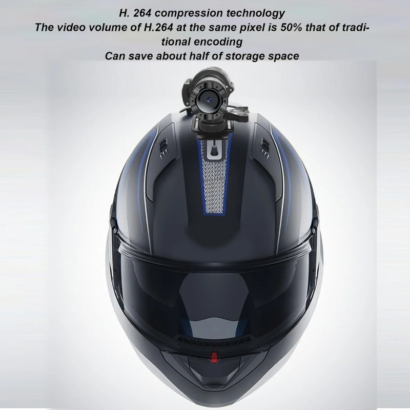 Bike Motorcycle Helmet Camcorder 1080P HD Sports Video Action Outdoor Recorder