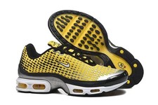 Brand New Nike Air Max Plus TN Lemon yellow Men's Air Cushion Sneaker Shoes