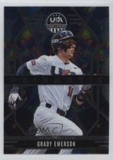 2026 Panini Stars & Stripes Prizm Prizmatic Grady Emerson #3 1n5