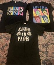 Selena Quintanilla T-shirts Lot Of 3 Women Size Small 