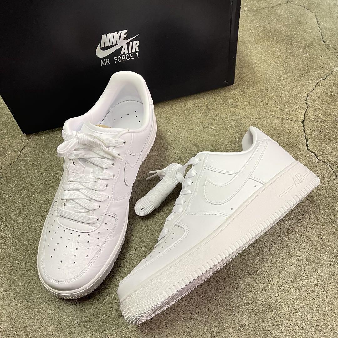 26cm US8 NIKE AIR FORCE 1 07 LX LOW white Jewel Pale Vanilla