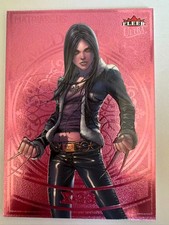 2024 UD Marvel Fleer Ultra Matriarchs Medallions Pink X-23 M-9
