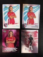 FOIL Michelle COOPER ROOKIE CARD base purple promising prospect Luminescent 2023