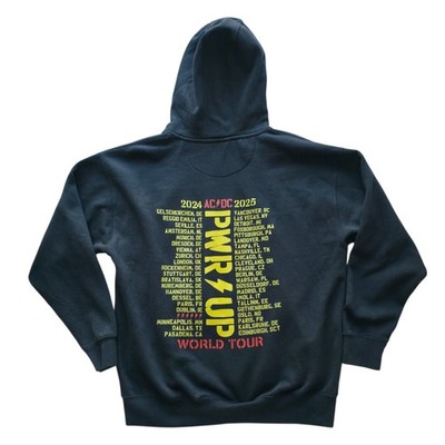 AC/DC Power Up World Tour Hoodie XL Black Official Licensed Concert Band...