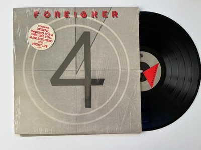 Foreigner 4 Original 1981 Pressing, Shrink wrap, Hype, vintage vinyl record LP
