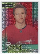 #RJ-1 2021-22 Upper Deck Synergy Rookie Journey RED Lucas Raymond RC 283/499