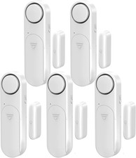 Window and Door Alarm When Opened 5 Pack for Kids Safety/Home Security, Slidin