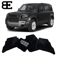 Land rover Rover Defender 90 110 130 L663 Genuine Sheepskin Floor Mats Set 2021+