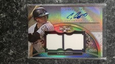 2013 TOPPS TRIPLE THREADS CRAIG BIGGIO UNITY RELIC AUTO ASTROS #D 51/99