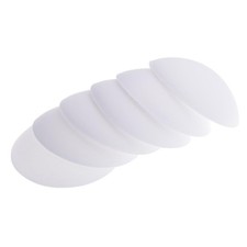 Bra Inserts 3 Pairs,Round Bra Pads Sew in Removable for Sports Bra Replacement