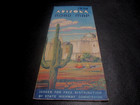 1938 ARIZONA ROAD MAP - STATE DEPARTMENT COMMISSION - ORIGINAL MAP - EXCELLENT  — photo 1