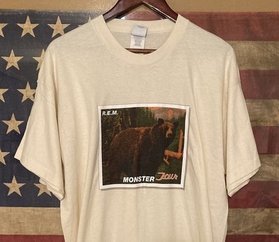 Vintage 1995 REM Monster Tour BOSTON Show 6/16/95 Size XL T-Shirt