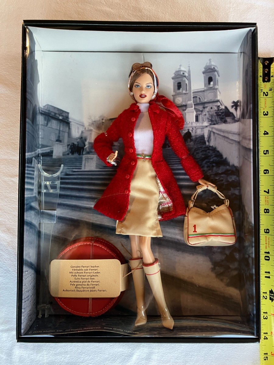 Ferrari Fashion Barbie Doll - Gold Label - 2006 Mattel for sale