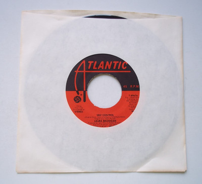 LAURA BRANIGAN - Self Control / Silent Partners - 45 RPM 7'' Record 1984 ATLANTIC