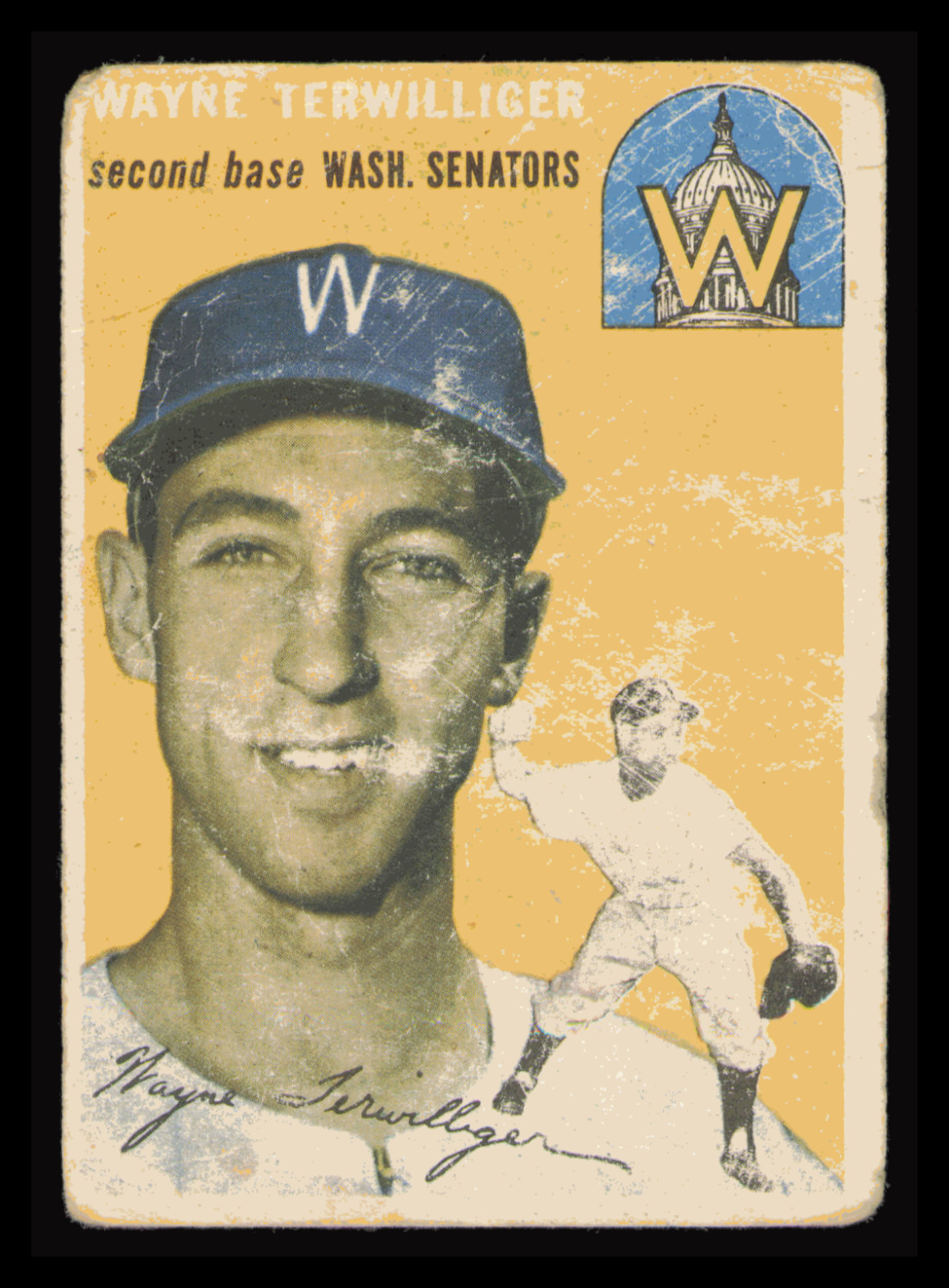 1954 Topps - Wayne Terwilliger #73