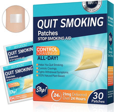 Step 1 Quit Smoking Patches, 21mg Stop Smoking Aids Patches, Helping Quit Patch,