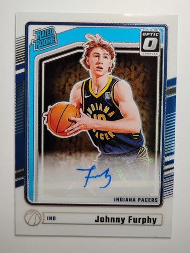 2024-25 Donruss Optic #312 Johnny Furphy auto