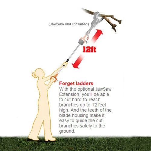 WORX WA0163 poste de extensión para sierra de calar eléctrica WG307 - OB Foto 2 de 4