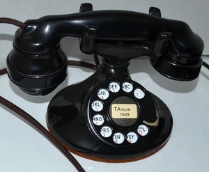 Western Electric Early 202 Telephone - Super Nice Original W/ Subset RInger 1022