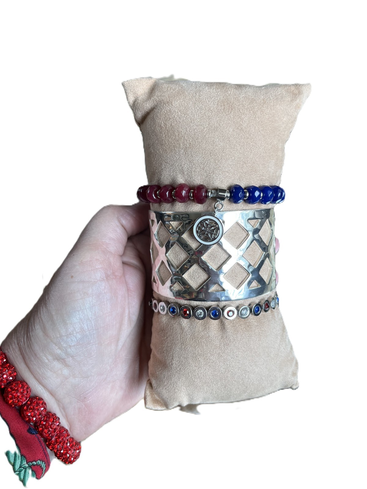 Rustic Cuff Stackable Mixable Bracelet Sets - image 7