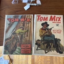 3 Tom Mix Western Comics #9, 23 & 11