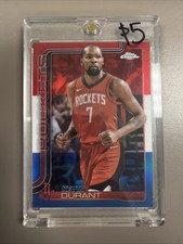 2025-26 Topps Chrome - Kevin Durant #155 Red White & Blue Refractor