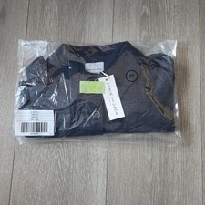 Janie And Jack Girls The Tweed Puff Sleeve Jacket Size 2 Navy Blue