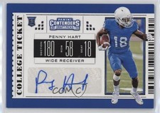 2019 Panini Contenders Draft Picks College Ticket Penny Hart #248 Auto 0o0