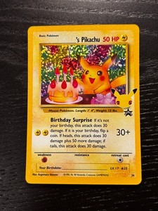 25th Anniversary Birthday Pikachu | eBay