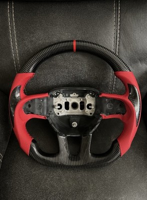 2015-2024DODGE Challenger/Charger SRT Hellcat Carbon Fiber Steering Wheel New US