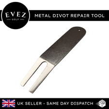 Metal Golf Divot Tool - Pitch Mark Repair Fork | Durable | Free Delivery 