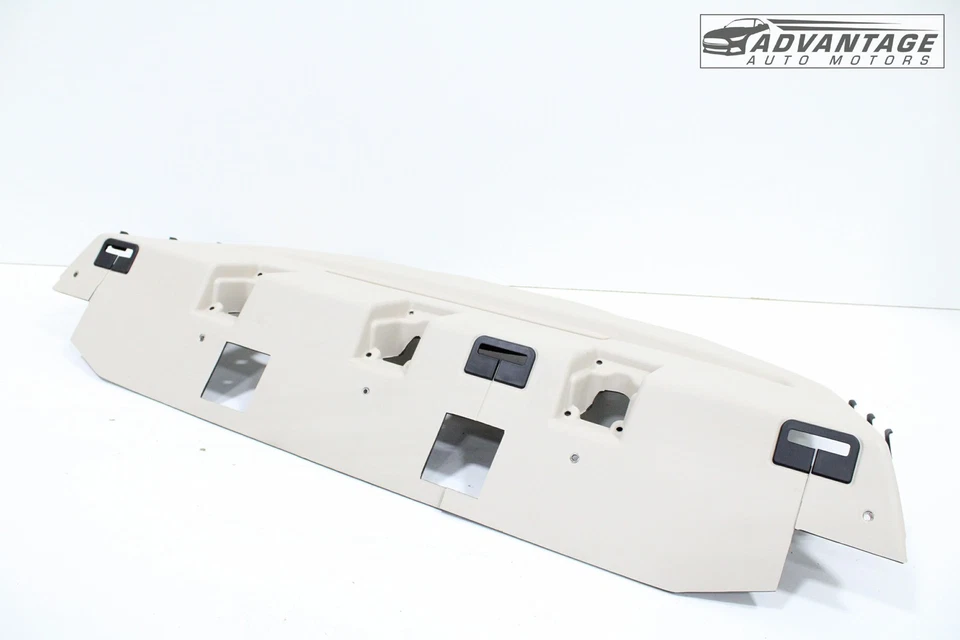 2014-2022 MASERATI QUATTROPORTE CUBIERTA TRASERA PAQUETE ESTANTE CUBIERTA PANEL MOLDURA OEM Foto 3 de 4