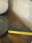 Vintage 5 1/2" Black Speckled Enamelware Fry Pan Skillet — photo 5