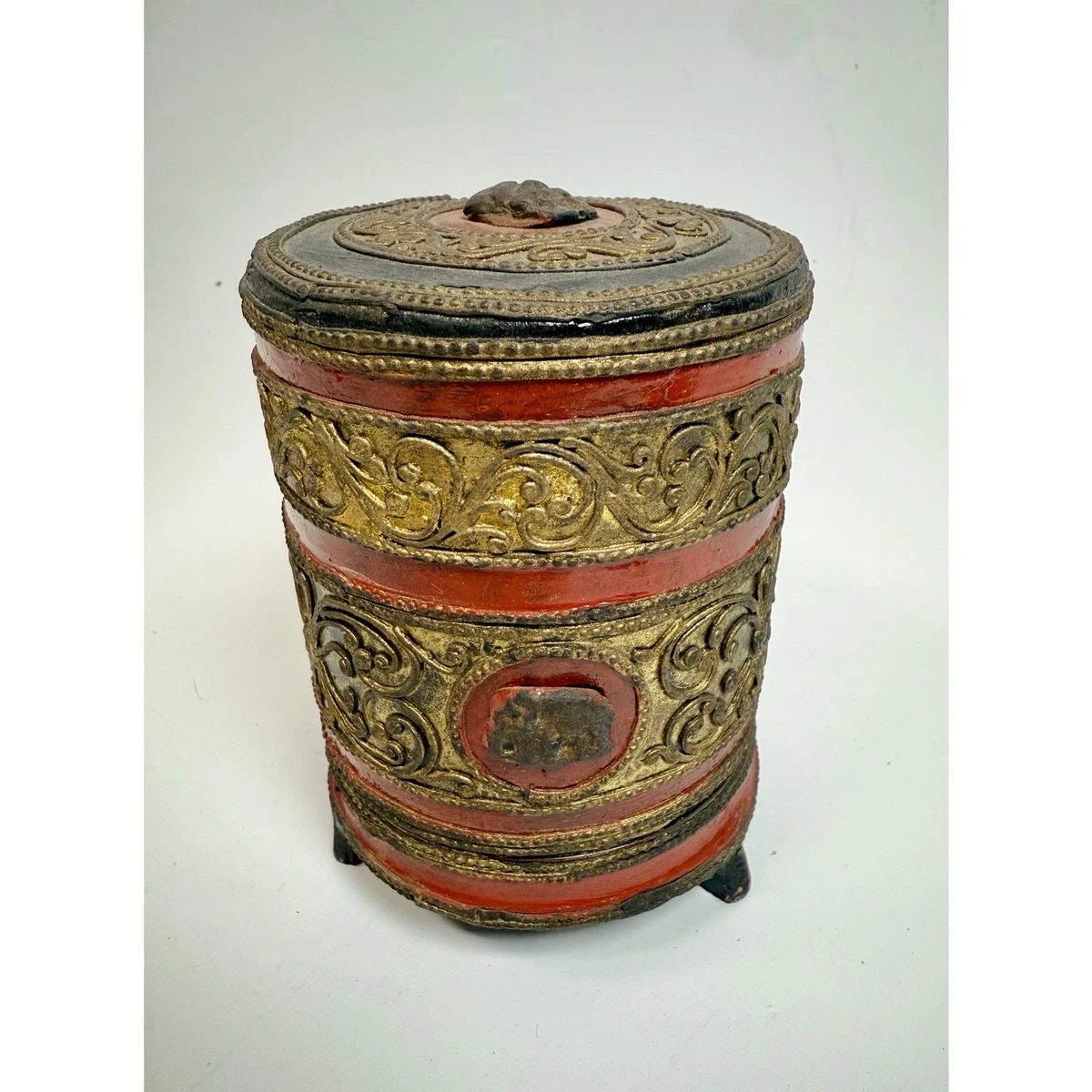 缅甸古董盒| eBay
