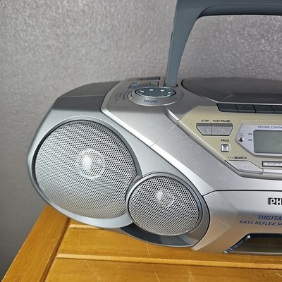 Philips AZ1564 Portable AM/FM/CD Boom Box Cd Player Not Working