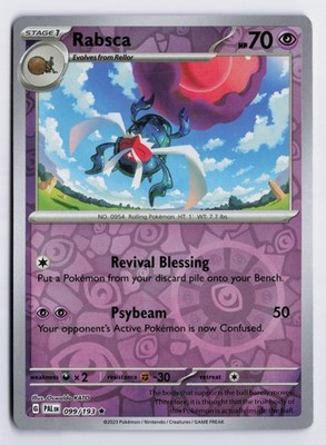 Rabsca - PAL #099/193 SV02: Paldea Evolved Rare Reverse Holofoil NM