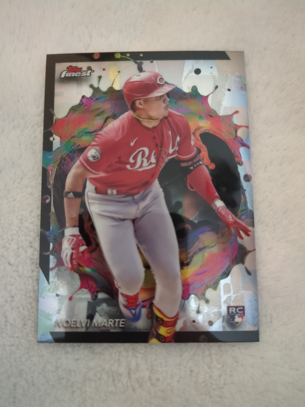 NOELVI MARTE 2024 Topps Finest #232 Rookie SP RC