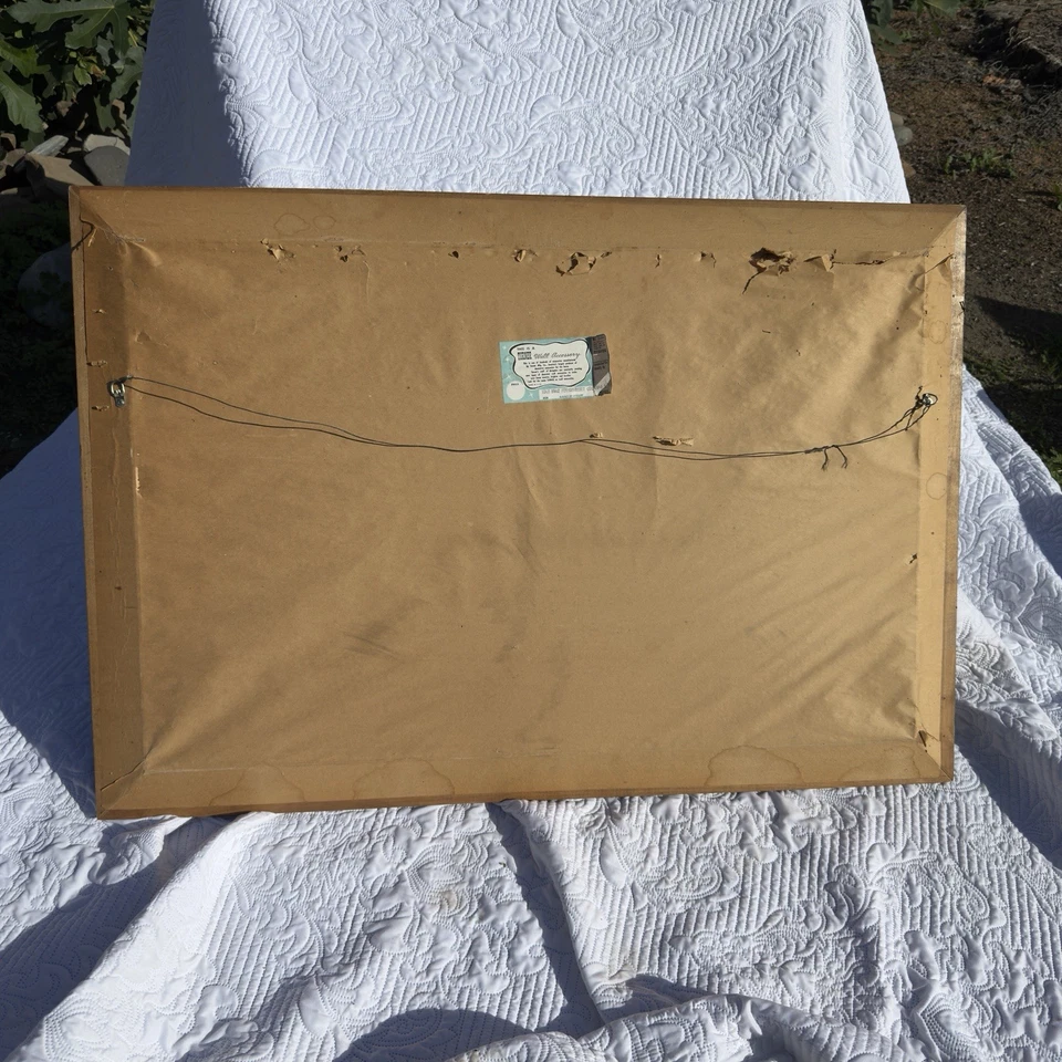 Vintage Oil Painting By Perry Enoch “The Pemigewasset Coach” 1831-1915 - Image 2 of 3