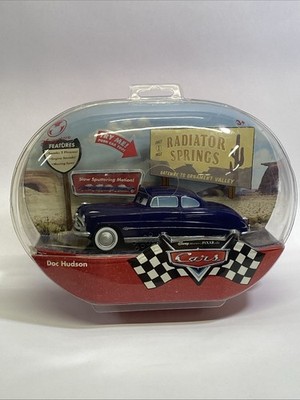 Disney Store Pixar Cars Doc Hudson Talking Moving Eyes 0889-DB 2006 Need Battery