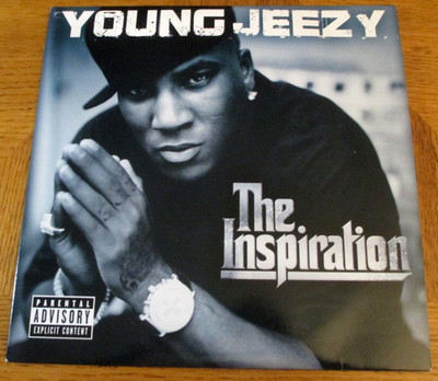YOUNG JEEZY The Inspiration '06 2LP Def Jam OG Hip-Hop Gangsta Rap EX/NM Insert
