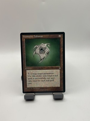 MTG, Hematite Talisman $3 ORDER MIN LP Ice Age Regular