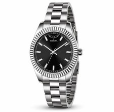 Reloj Hombre Invicta Specialty I Esfera Negra Acero Inoxidable Pulsera 40mm 69014