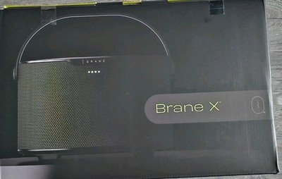 Brane X - Bluetooth/Wifi Lautsprecher Schwarz Brandneu