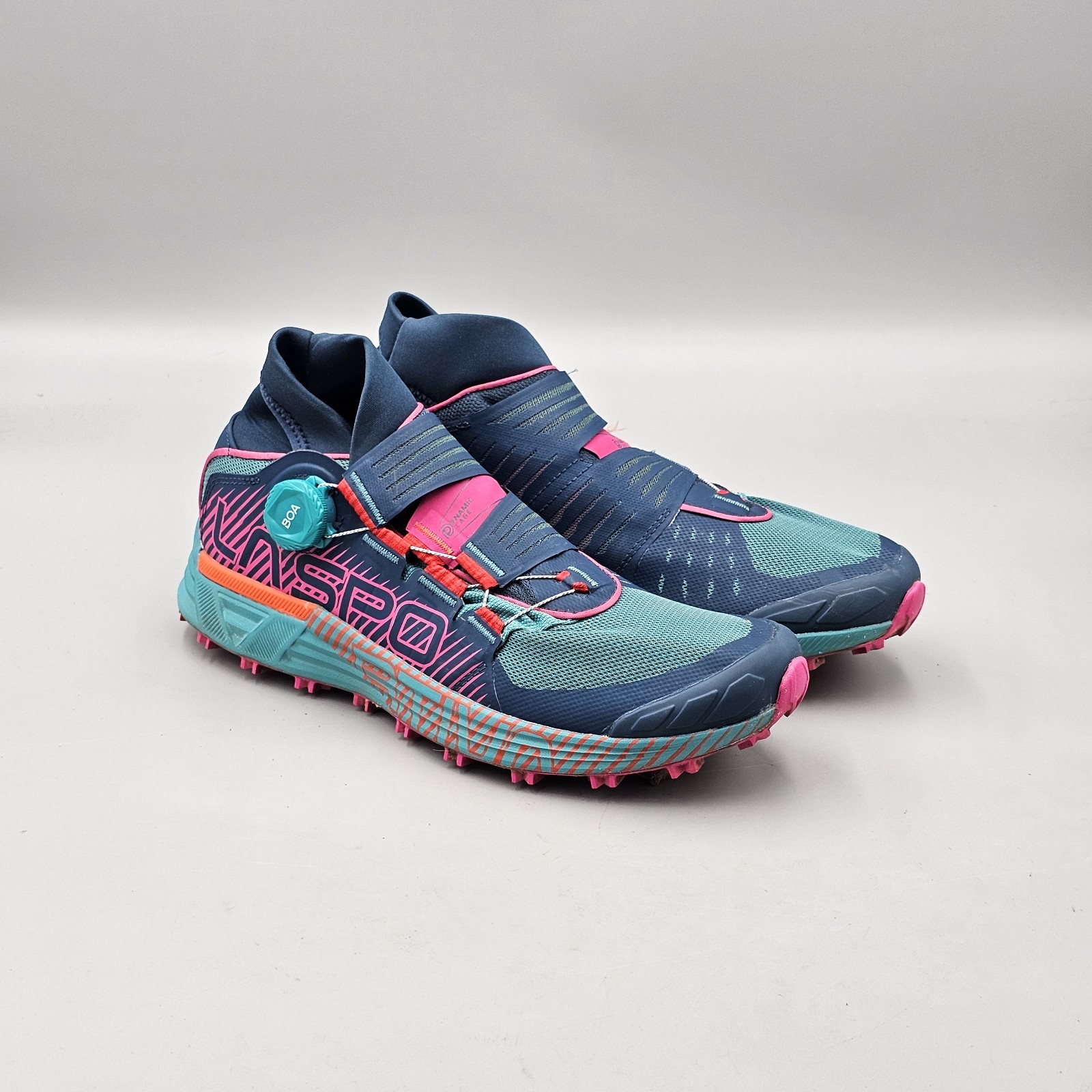 Tenis para correr La Sportiva para mujer talla 10,5 EE. UU. EN MUY BUENA CONDICIÓN azul ciclón BOA